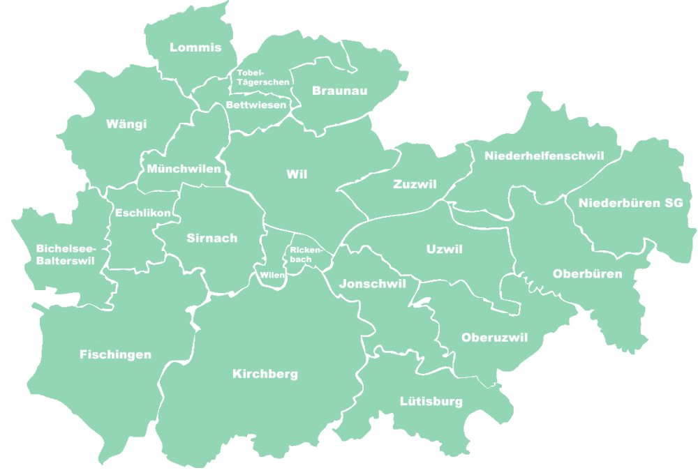 Übersicht Mitgliedgemeinden (1/1)